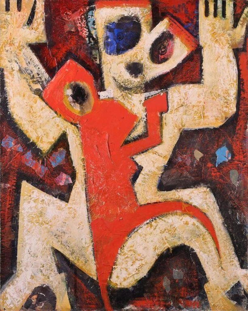 Henry George Glyde (1906-1998) - Mother And Child; 1965