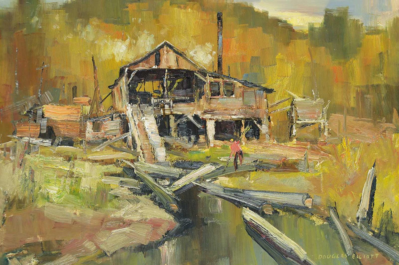 Douglas Ferfguson Elliott (1916-2012) - Northern Sawmill