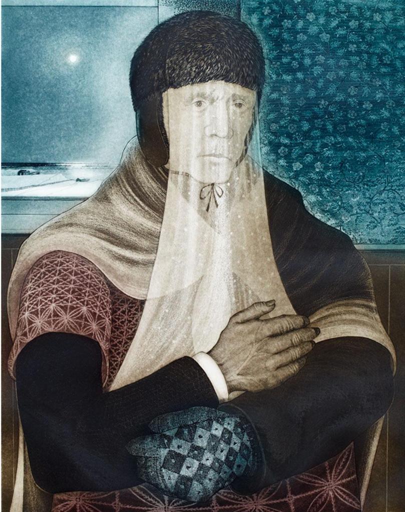 David Lloyd Blackwood (1941-2022) - Lone Mummer Inside