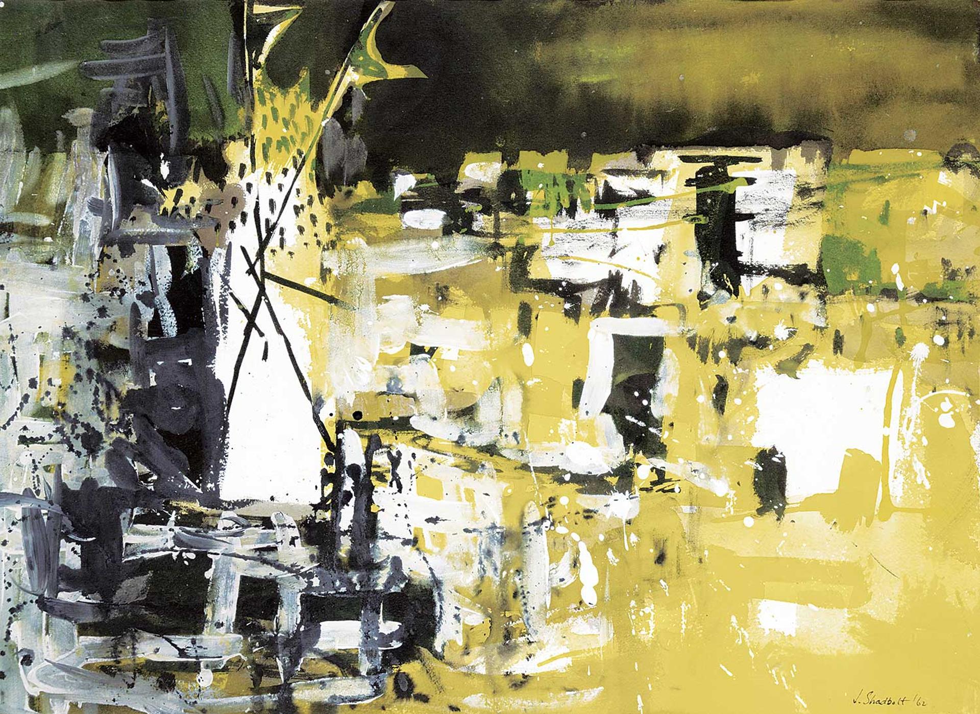 Jack Leaonard Shadbolt (1909-1998) - Untitled - Nuit Jaune