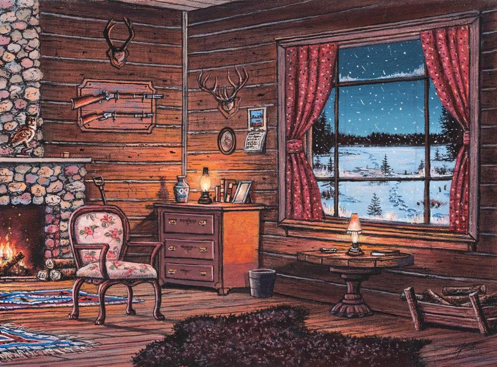 Bob Millard (1947-2014) - Untitled - Fireside