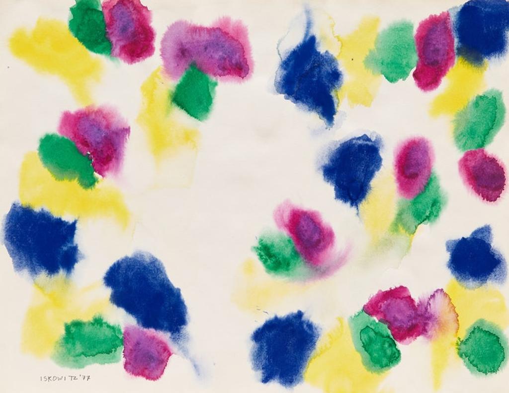 Gershon Iskowitz (1921-1988) - Abstraction, 1977