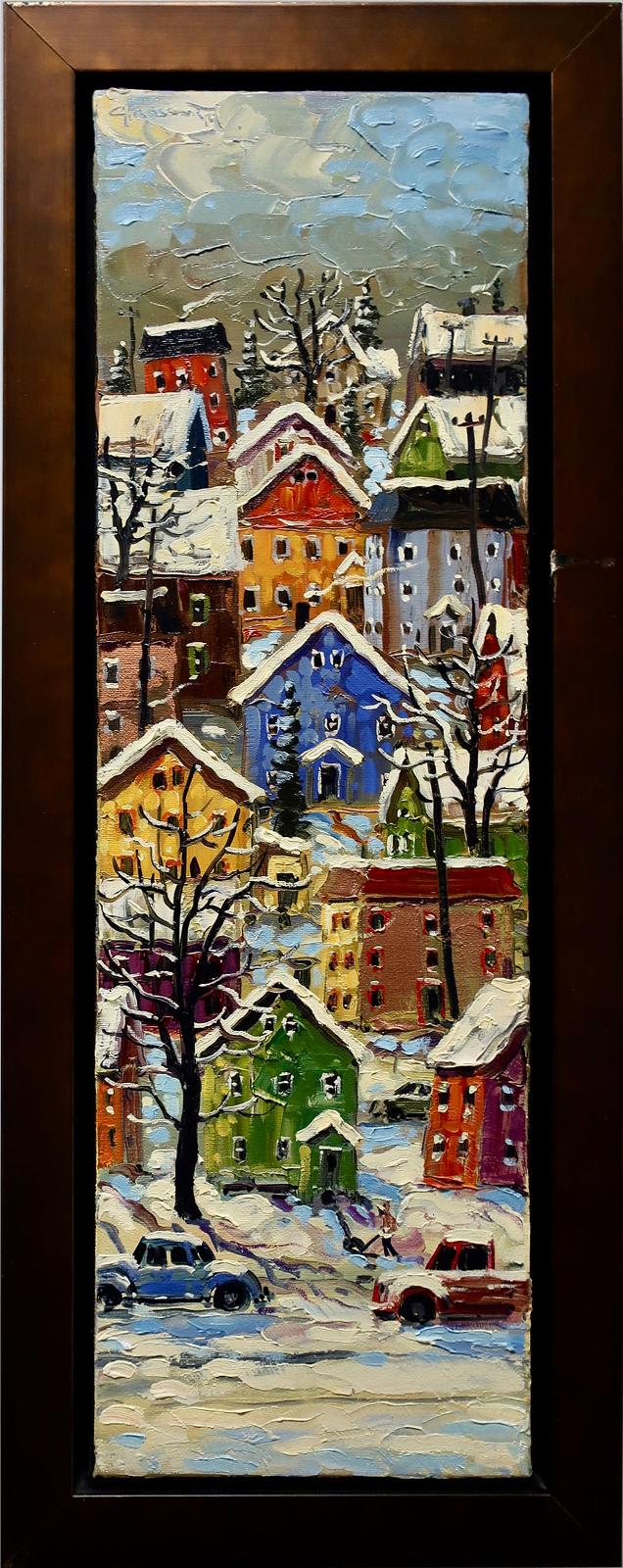 Rod Charlesworth (1955) - Houses On A Hill, Que.