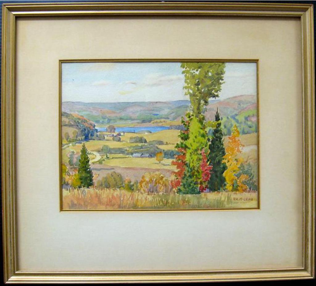 Thomas Wesley Mclean (1881-1951) - Extensive Farmscape; River Study