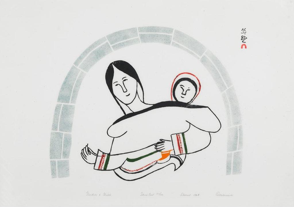 Pitaloosie Saila (1942-2021) - Mother And Child