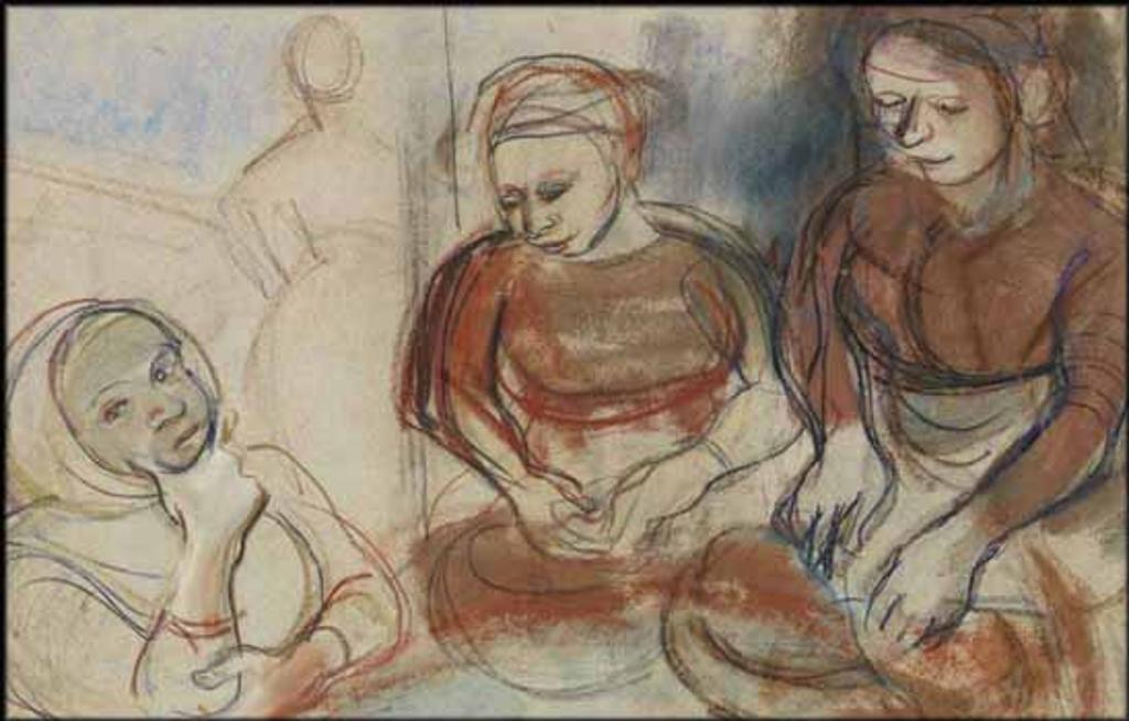 Lilian Frieman (1908-1986) - Three Women