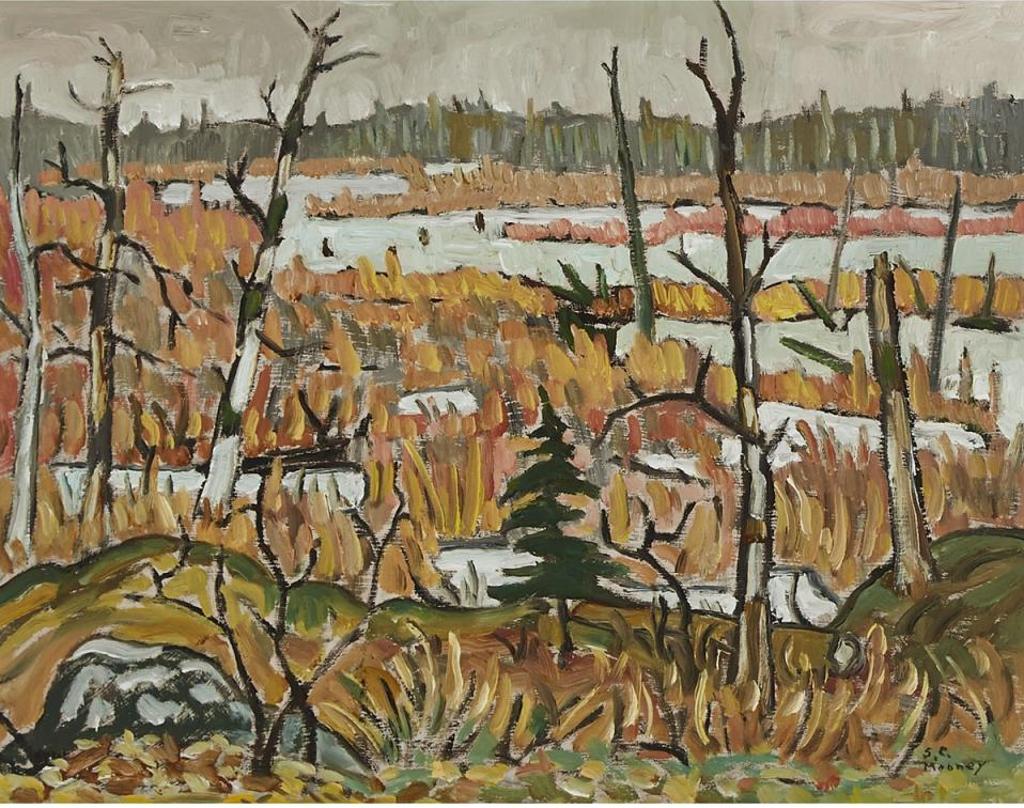 Sidney Charles Mooney (1927-1992) - Duck Pond, Kanata Ont