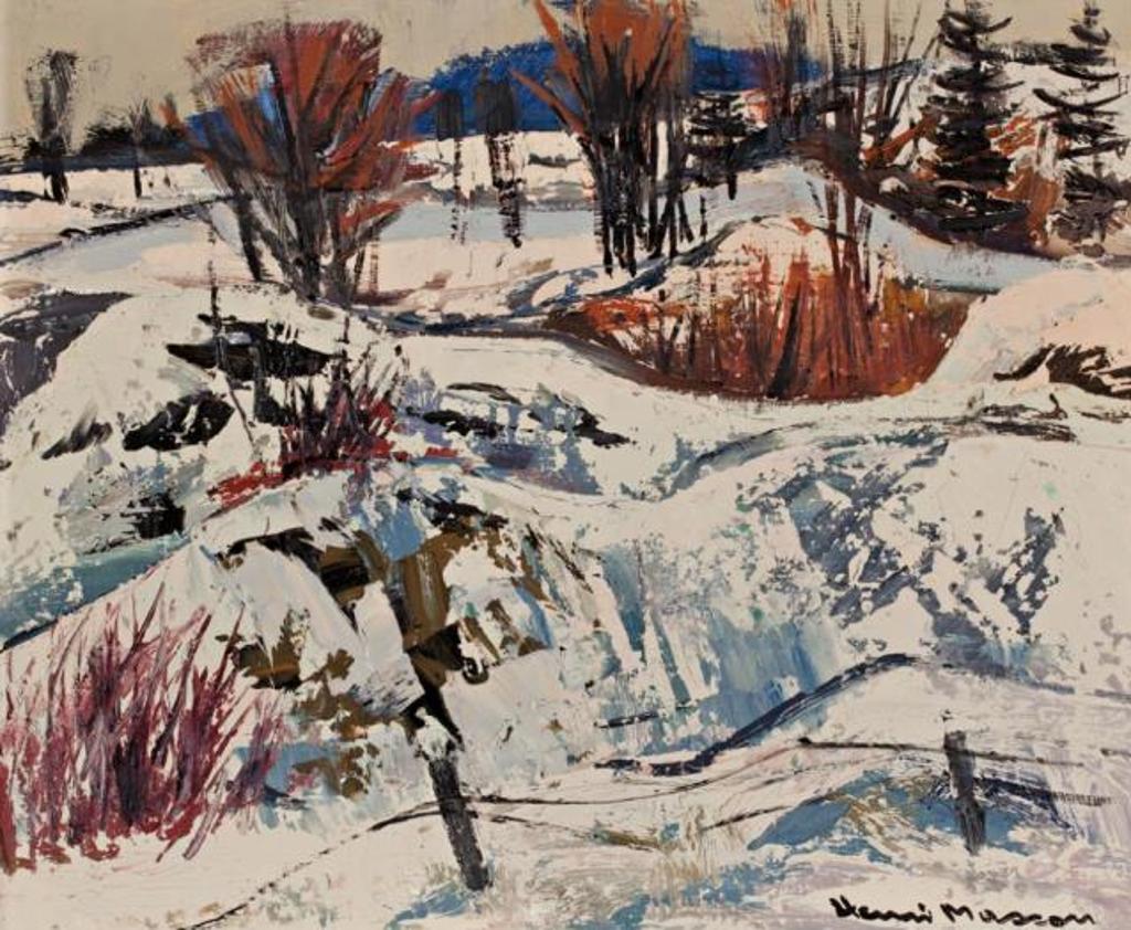 Henri Jacques Masson (1907-1995) - Blue Hills in Winter