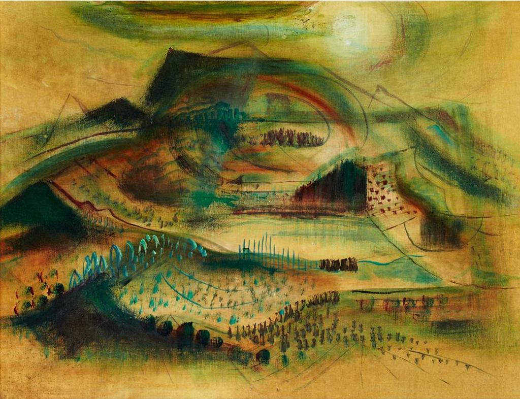 William John Bertram Newcombe (1907-1969) - The Growing Things