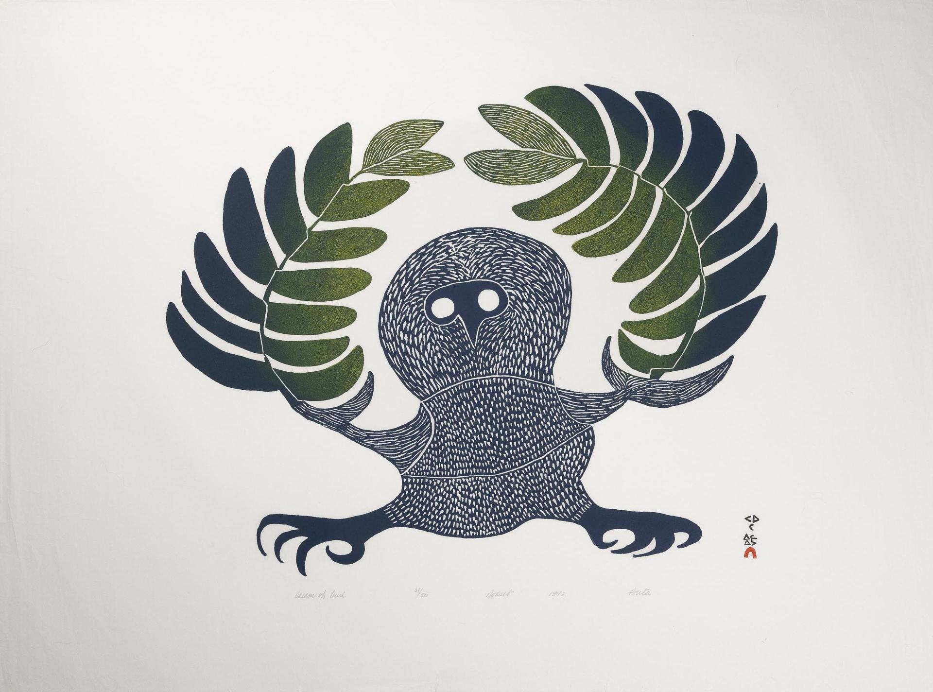 Pauta Saila (1916-2009) - Dream Of Owl, 1972