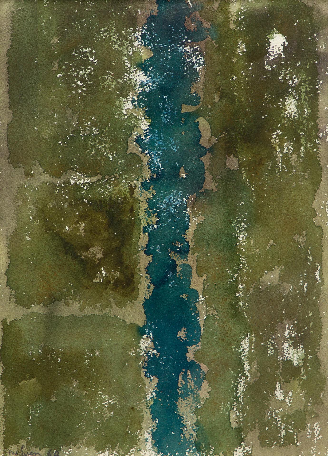 Jean Albert McEwen (1923-1999) - Sans titre / Untitled (Colonne sans fin), 1962