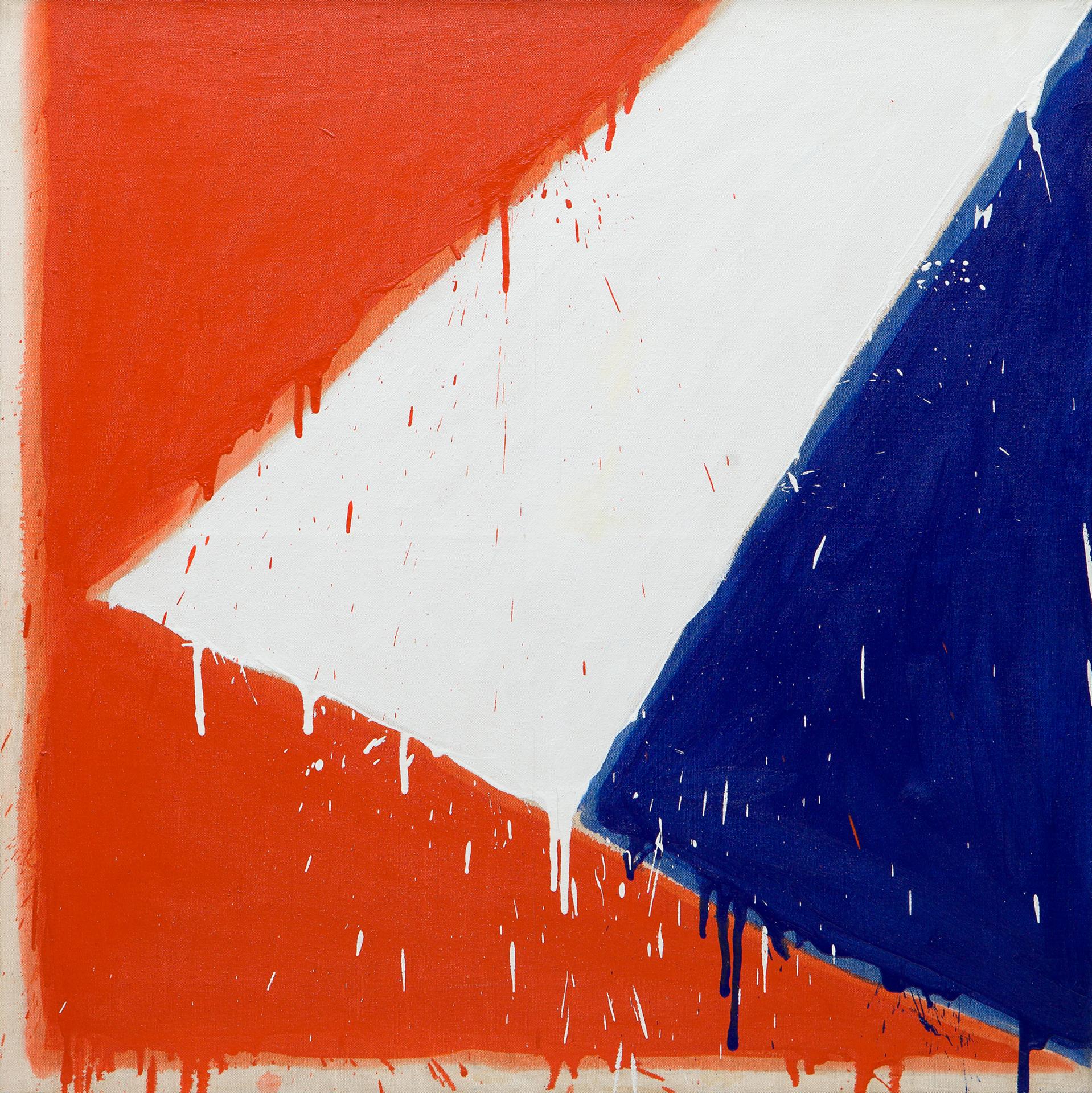 Serge Lemoyne (1941-1998) - Untitled (série Bleu, Blanc, Rouge)