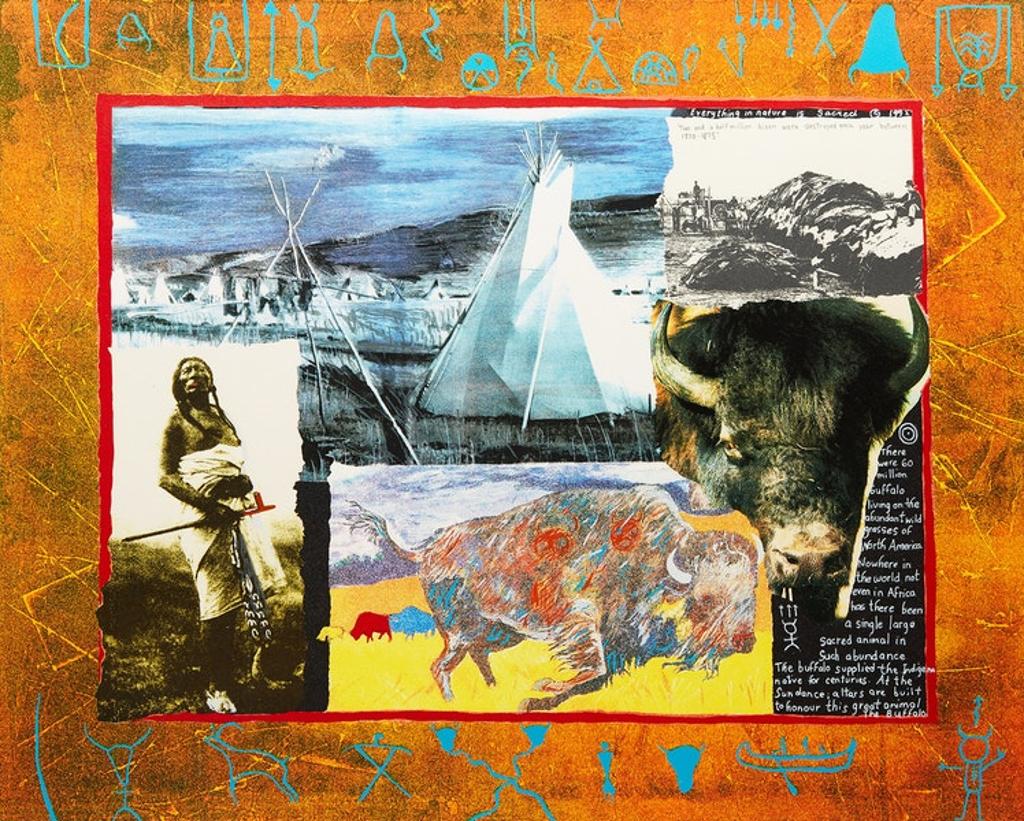 Jane Ash Poitras (1951) - Buffalo Hierophany