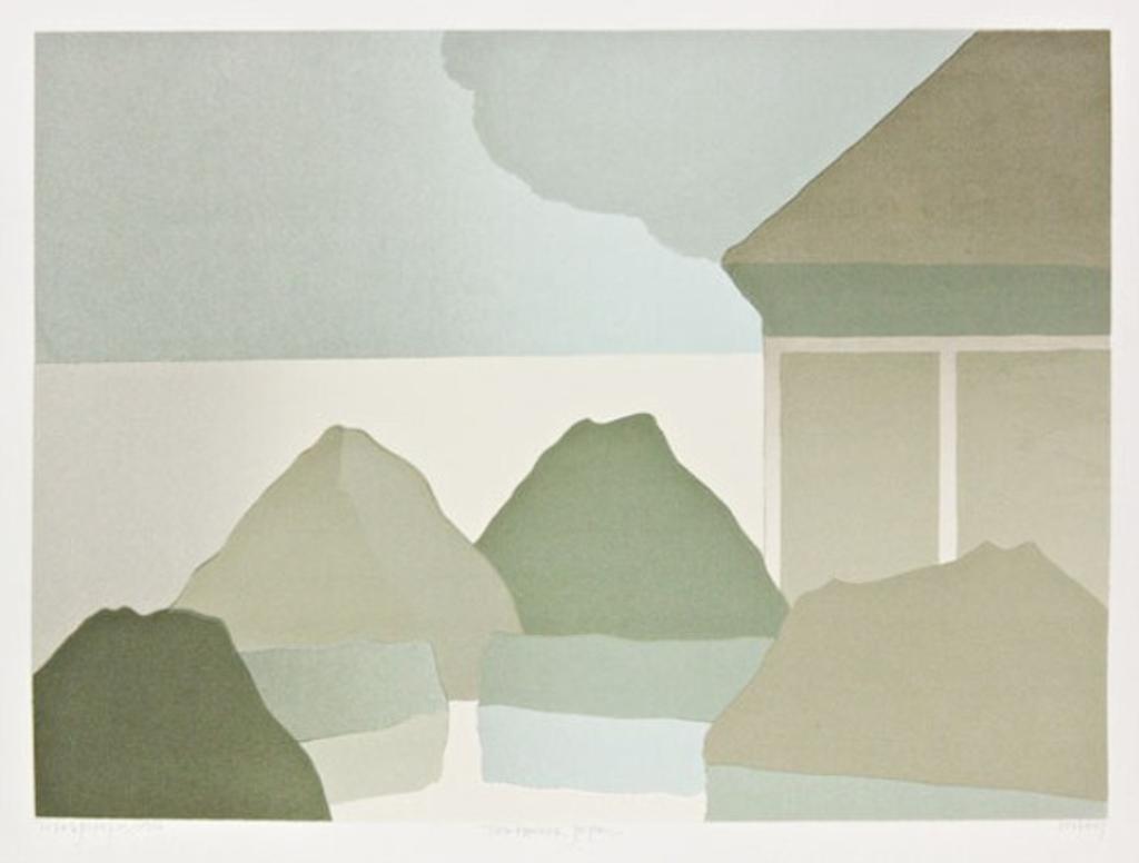Toni (Norman) Onley (1928-2004) - Tea House, Japan