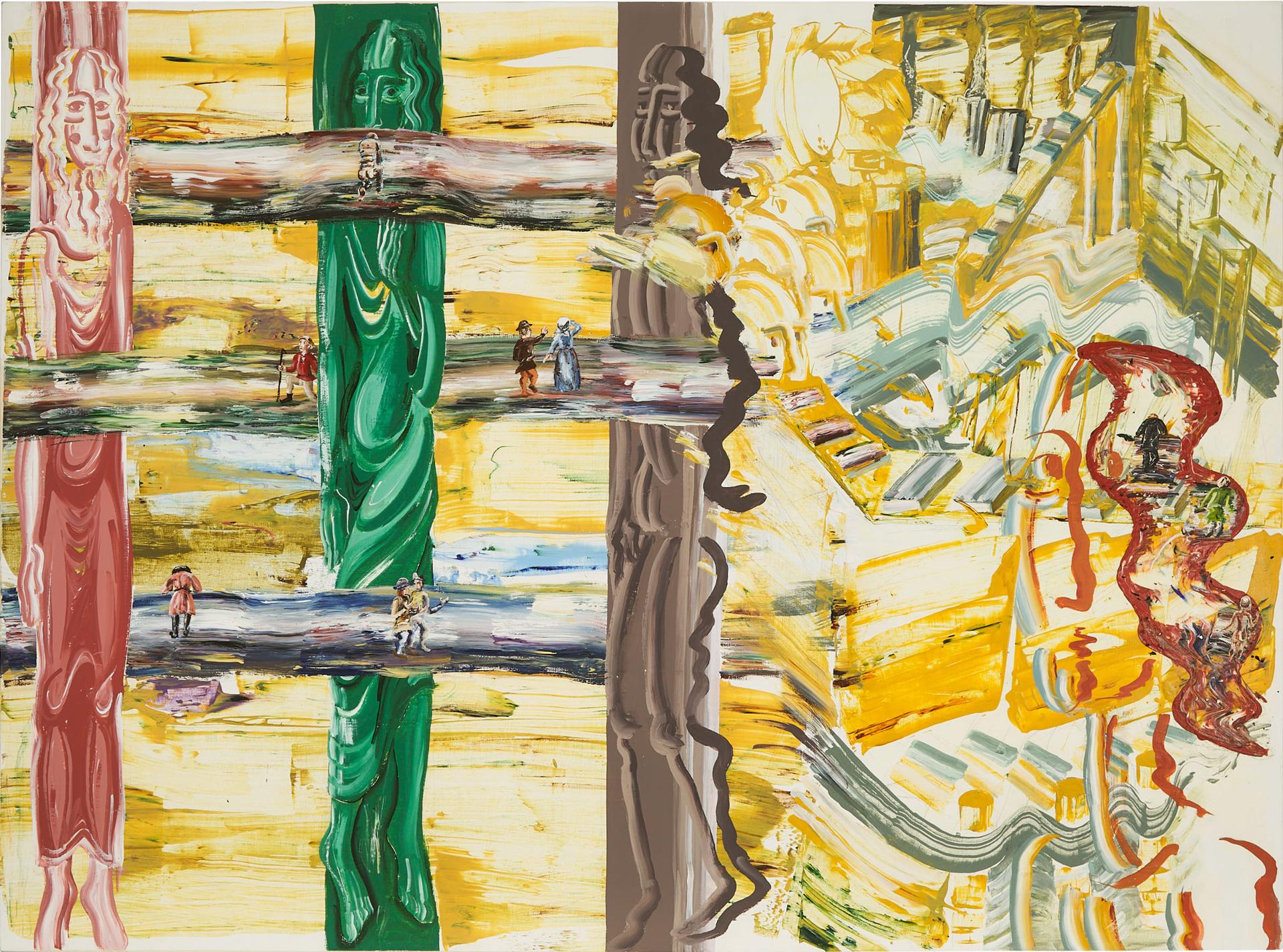 Carol Wainio (1955) - Dropped From The Calendar (Experience And Self-Consciousness), 1984