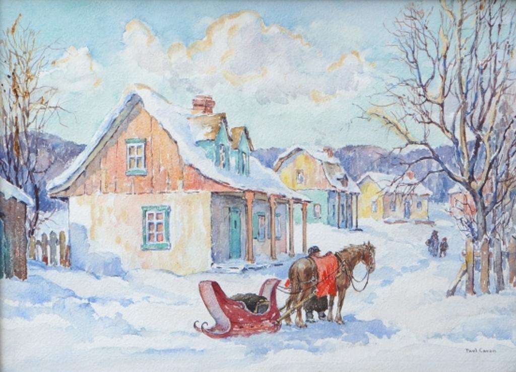 Paul Archibald Octave Caron (1874-1941) - House of Wm Brymner, P.R.C.A., Baie St. Paul, P.Q.