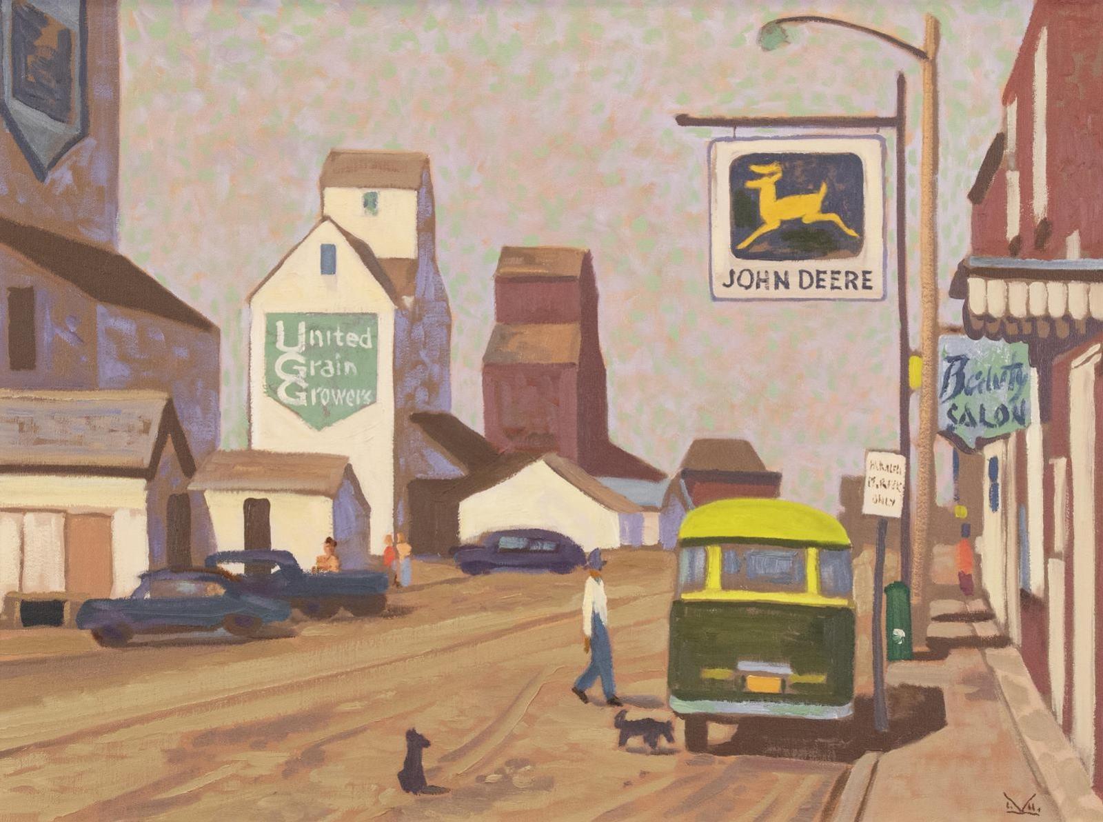 Illingworth Holey (Buck) Kerr (1905-1989) - August Afternoon; 1981