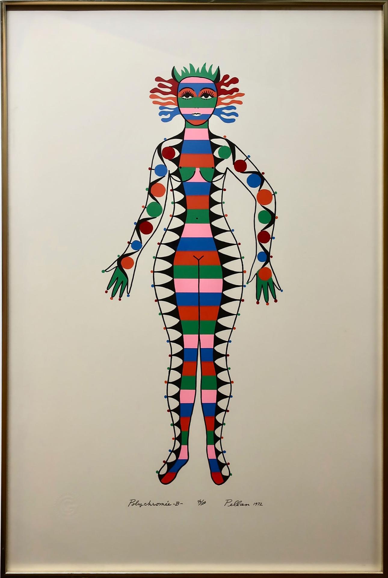 Alfred Pellan (1906-1988) - Polychromée - B -