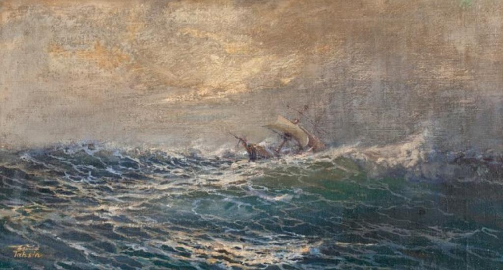 Diyakirli Tahsin (1874-1937) - Navigating Heavy Seas
