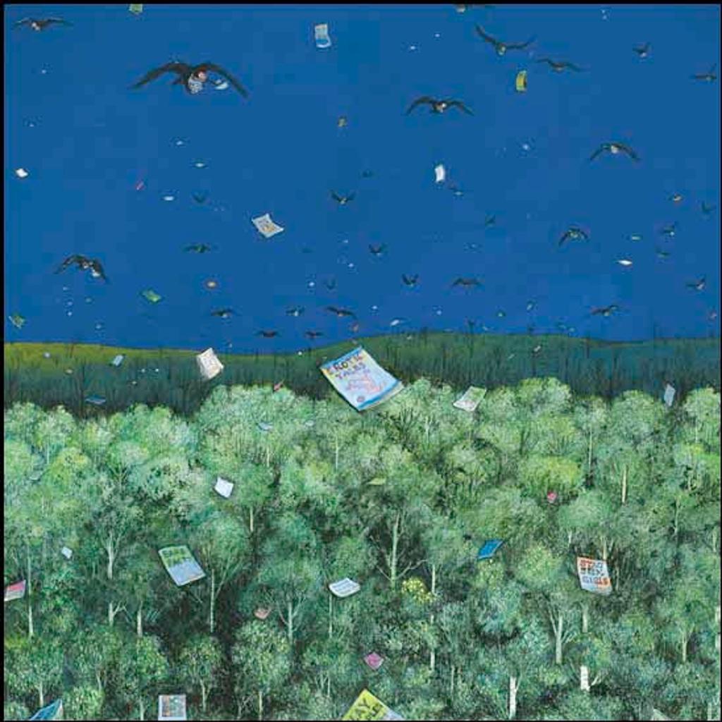 William Kurelek (1927-1977) - Our Pornographic News Vendors