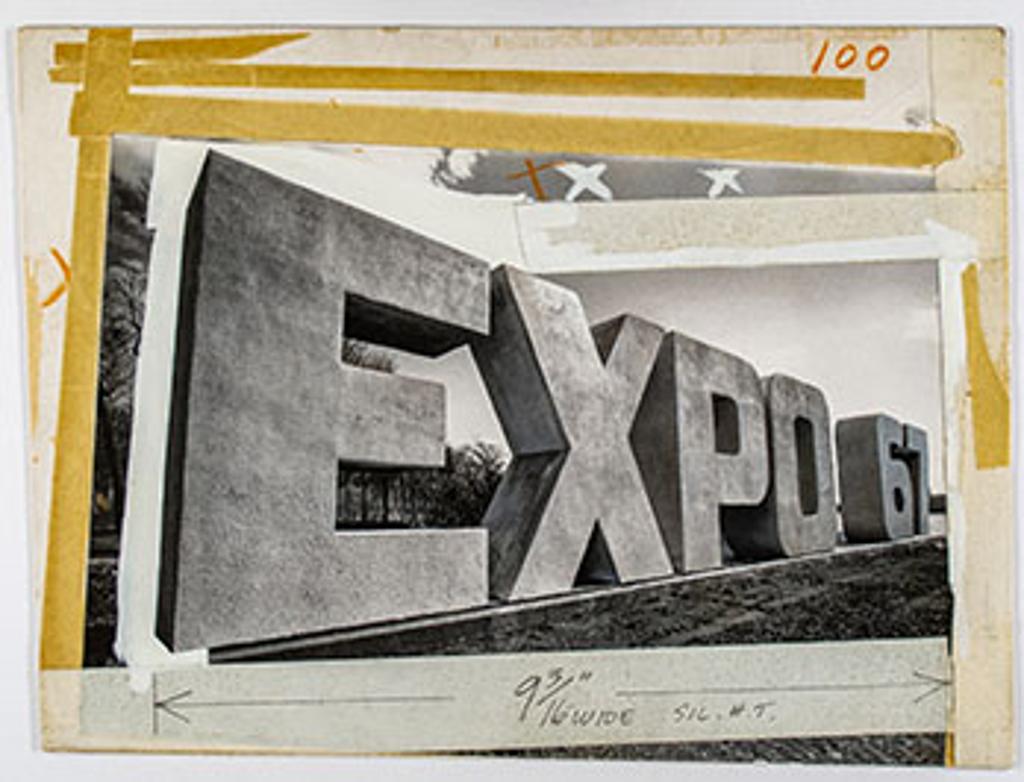 Sam Falk (1901-1999) - A Fair Way to Celebrate Canada's Centennial, Expo '67, Montreal, 1967