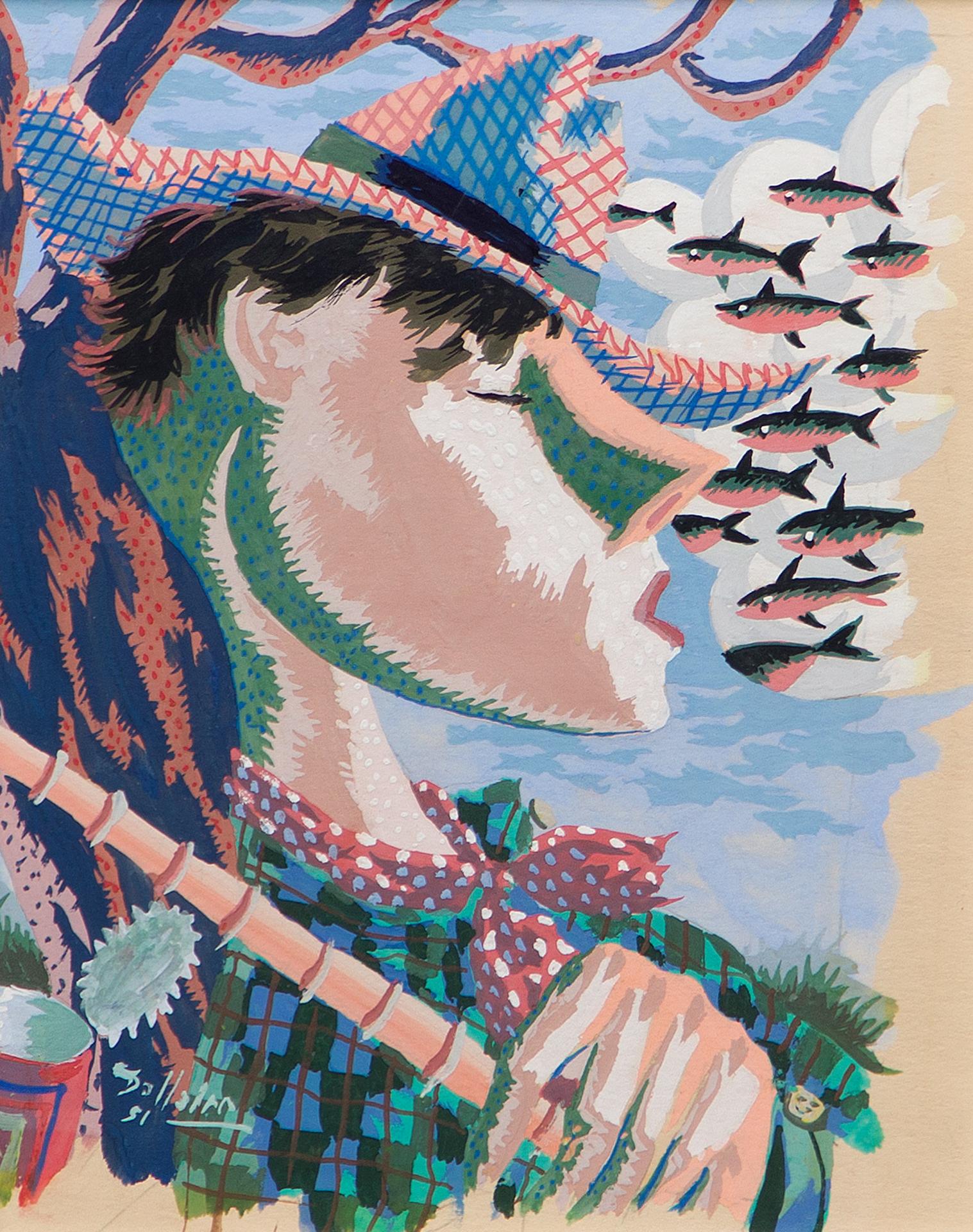 Jean-Philippe Dallaire (1916-1965) - Sans titre / Untitled, 1951