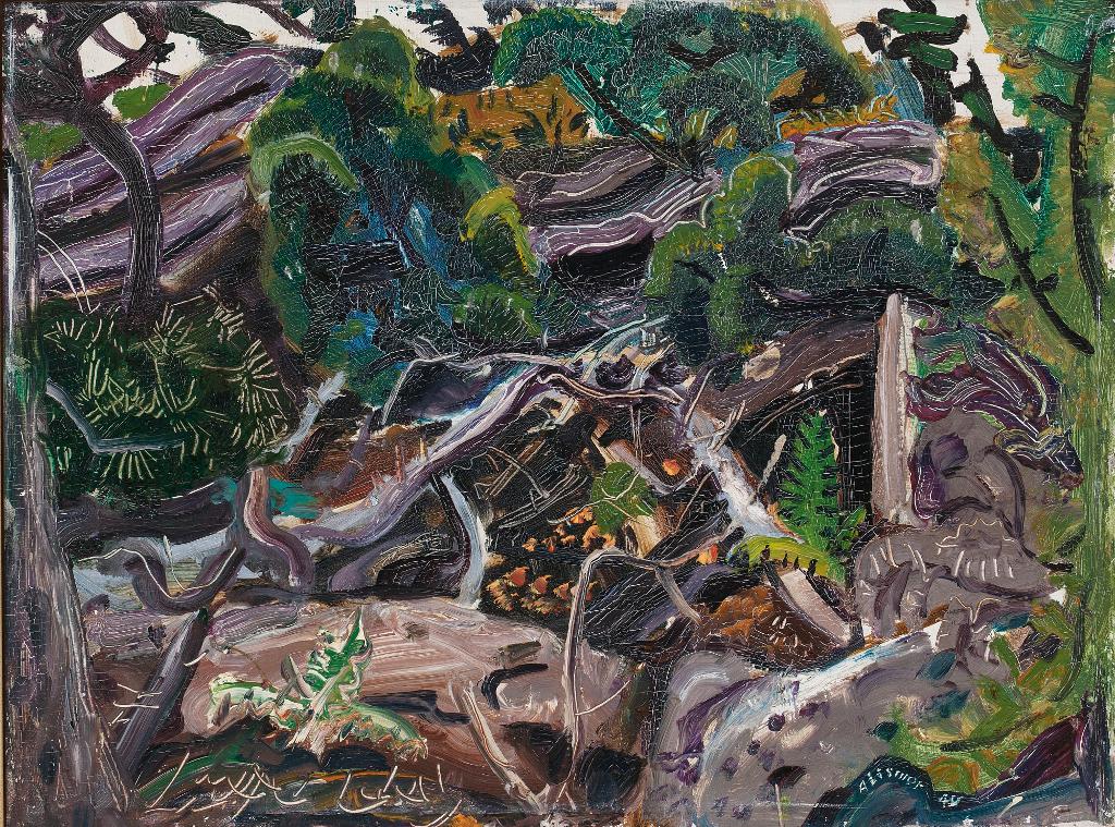Arthur Lismer (1885-1969) - Bush Tangle, Georgian Bay