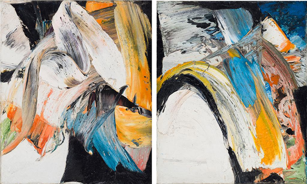Marcelle Ferron (1924-2001) - Sans titre (Diptyque)