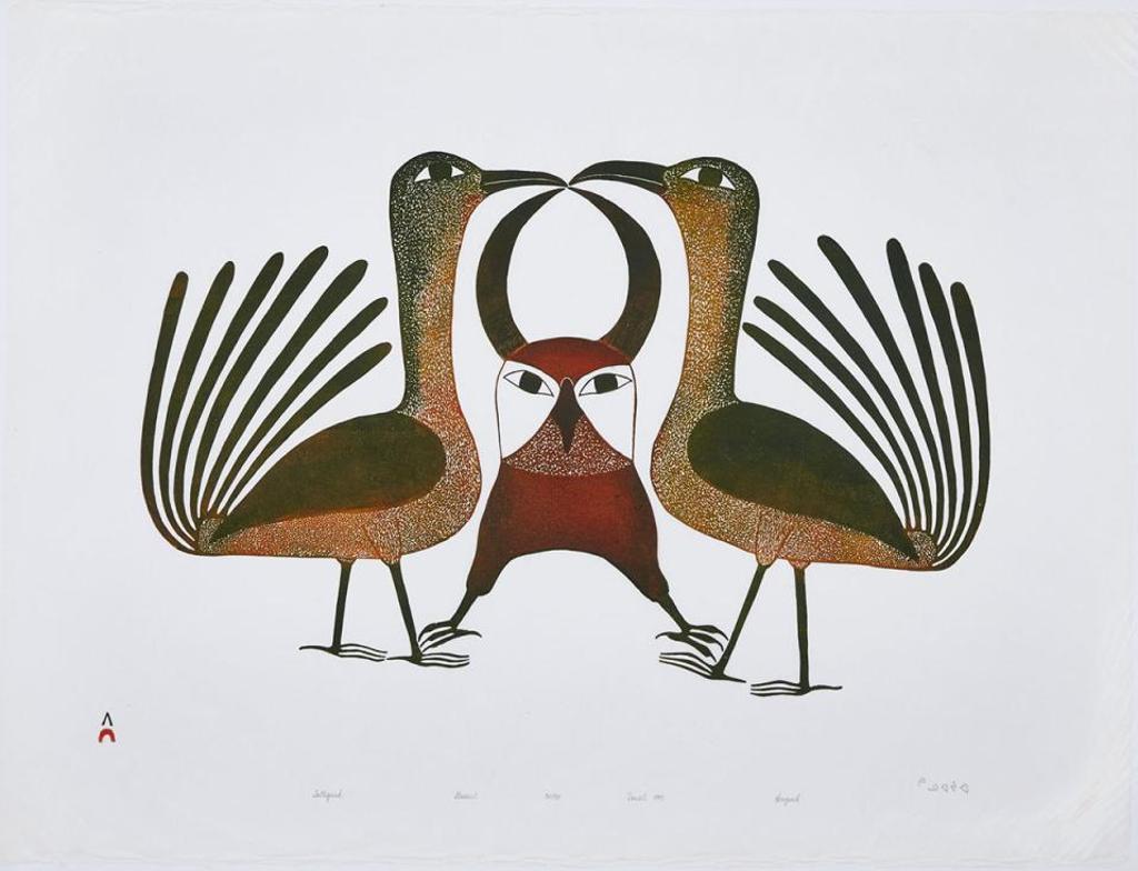 Kenojuak Ashevak (1927-2013) - Tattigak