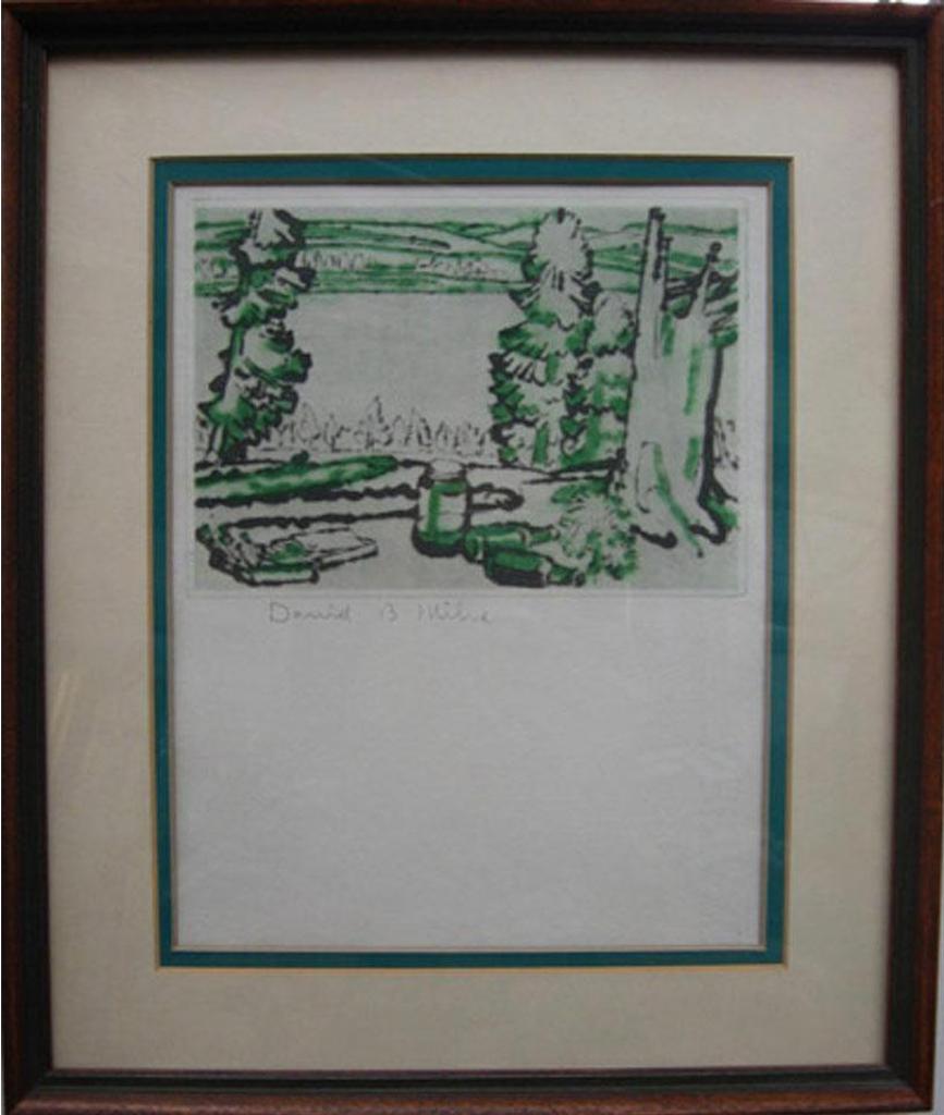 David Browne Milne (1882-1953) - Painting Place - Hilltop