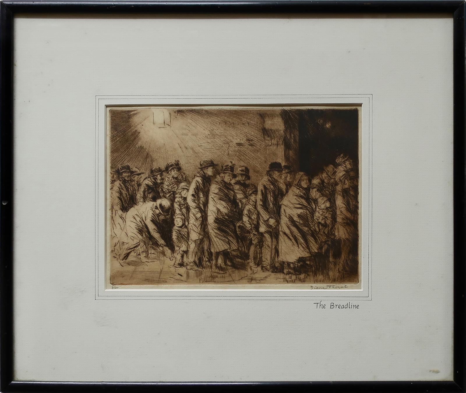 Diana Thorne (1895) - The Bread Line