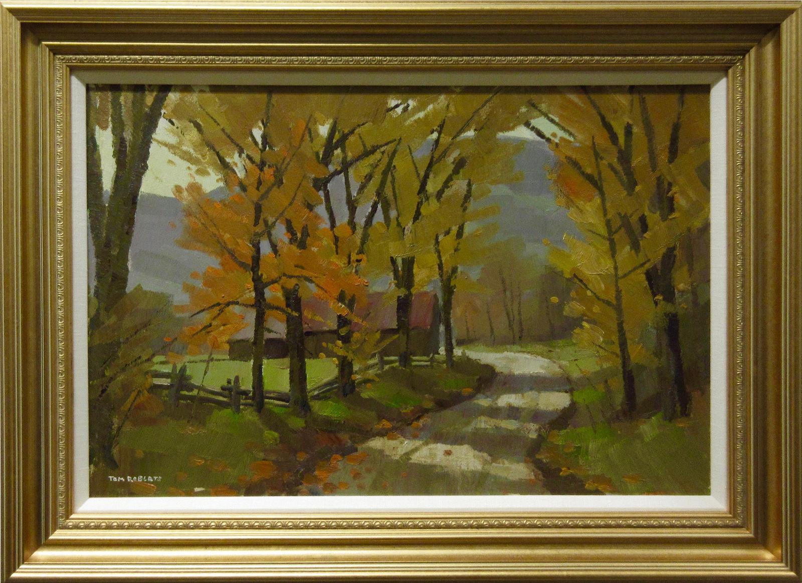 Thomas Keith (Tom) Roberts (1909-1998) - Along Chelsea Road, Quebec