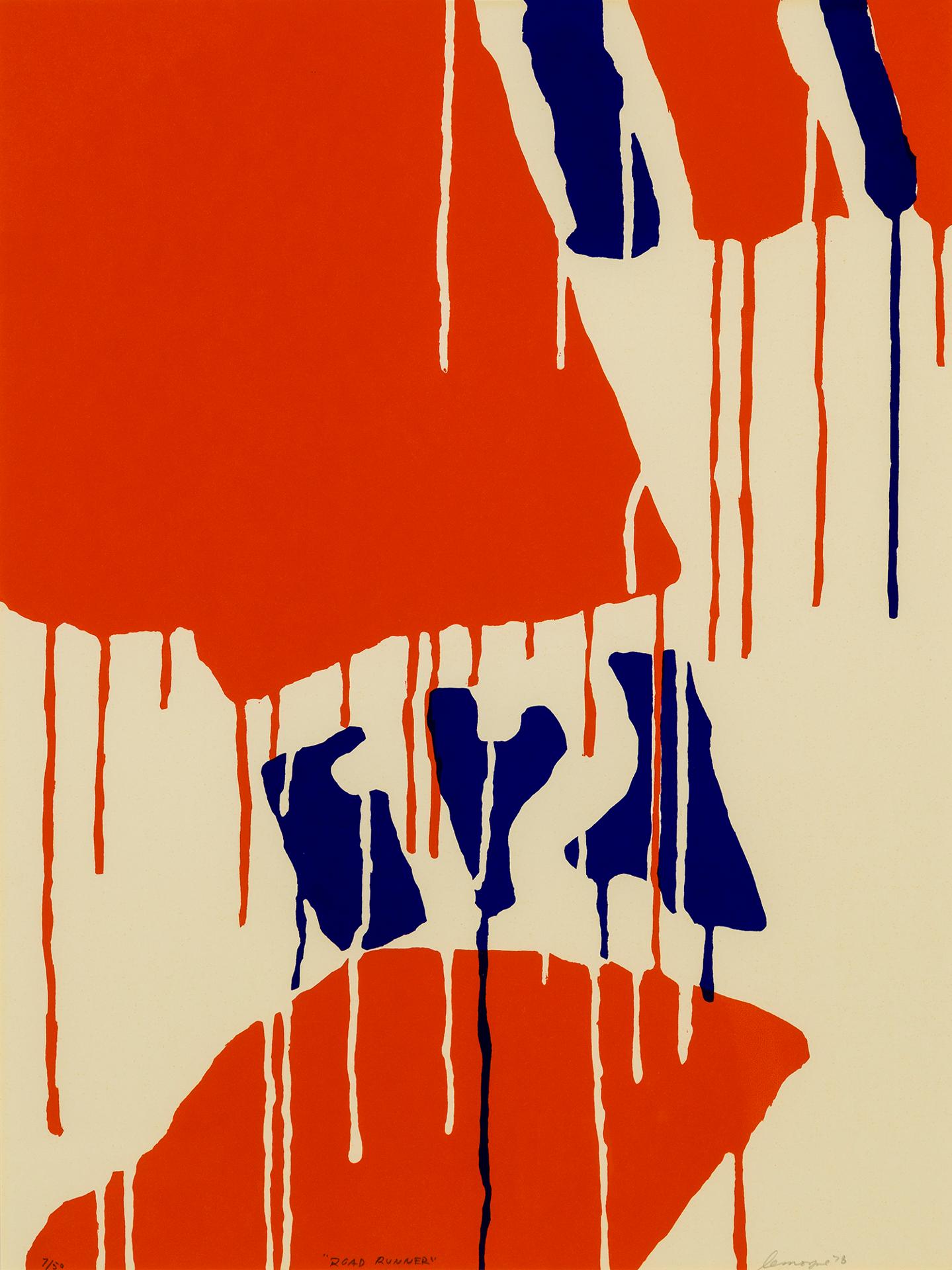 Serge Lemoyne (1941-1998) - Road Runner, 1978