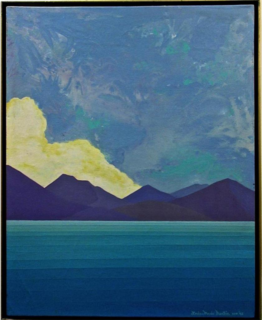 Louise-Marie Martin - Untitled (Blue Lake And Mountains)