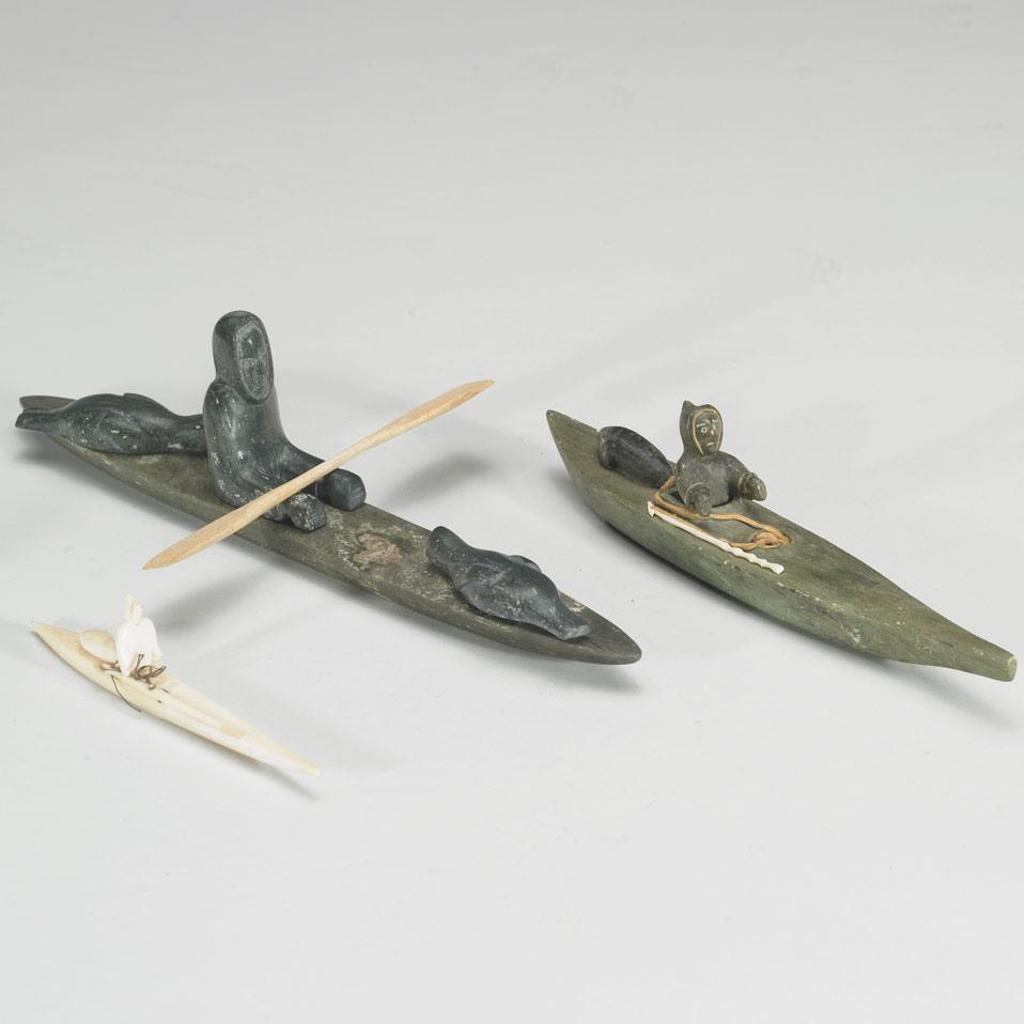 Laura Kohoktak - Three Kayakers