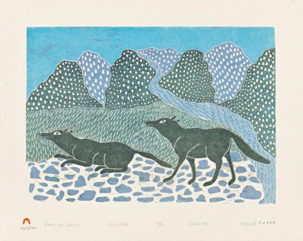 Kenojuak Ashevak (1927-2013) - Untitled