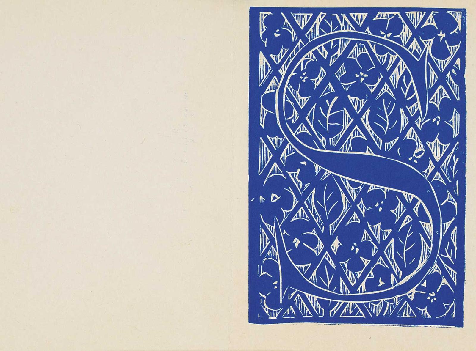 John Harold Thomas Snow (1911-2004) - Untitled - S