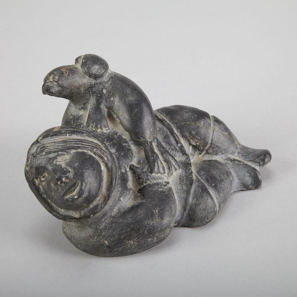 Prime Okalik (1923-2000) - Hunter With Seal