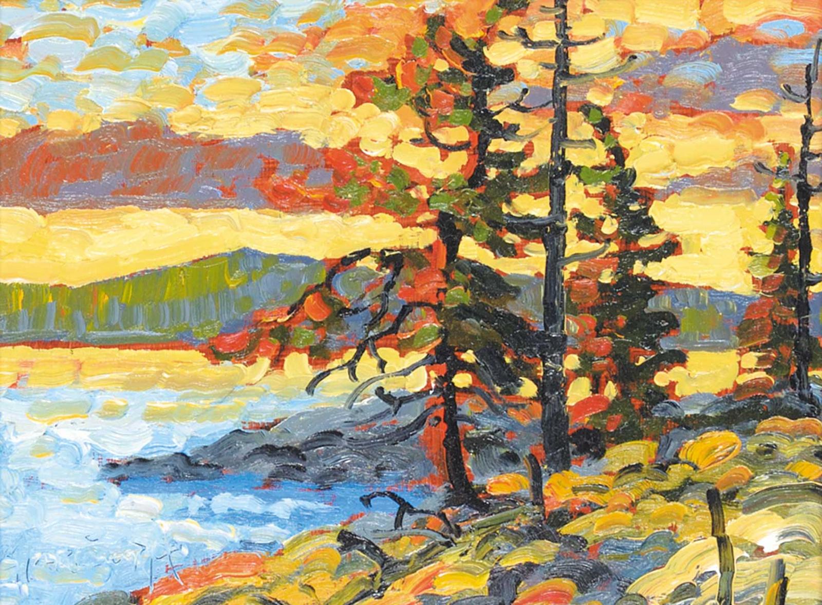 Rod Charlesworth (1955) - Gulf Island Sunset
