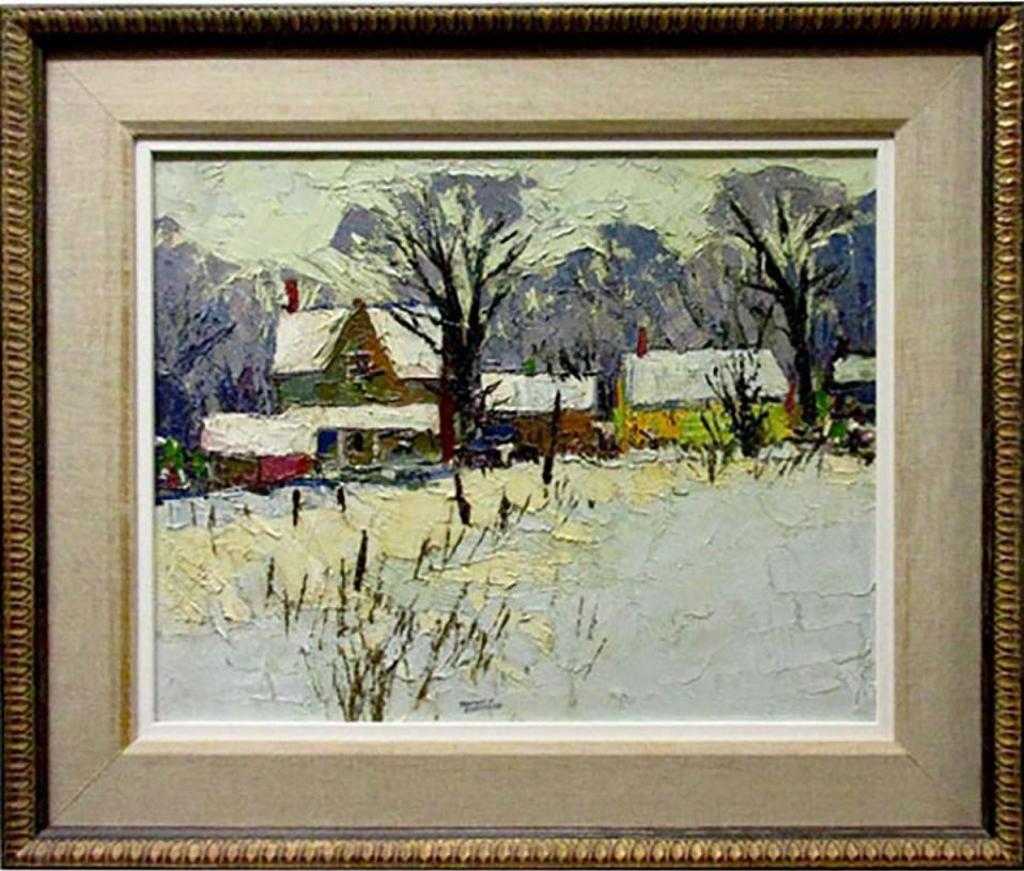 Thomas Frederick Haig Chatfield (1921-1999) - Cold Day (Uxbridge, Ont.)