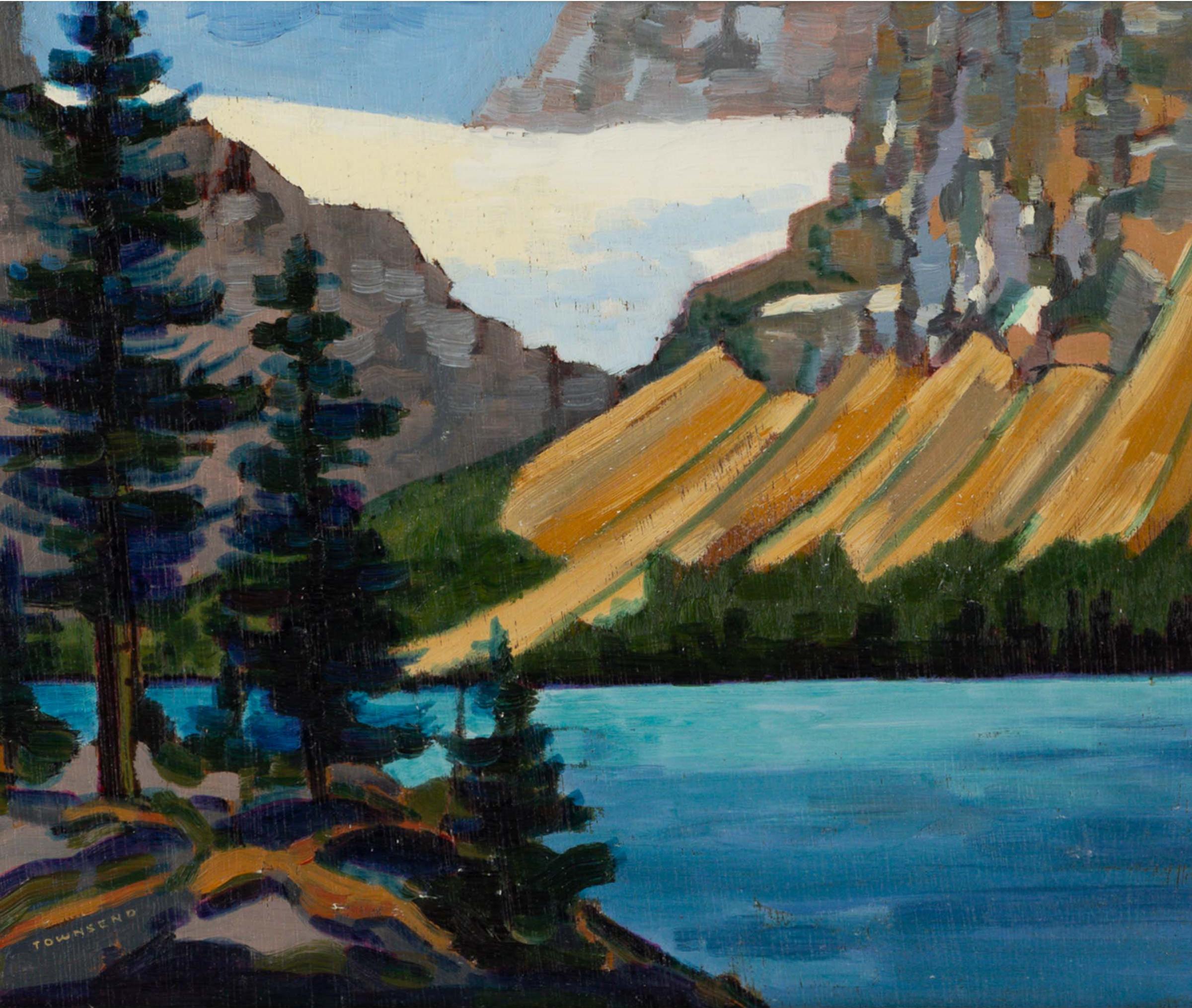 H. William (Bill) Townsend (1940-2017) - Bow Lake Alberta, Near Jasper, 1980