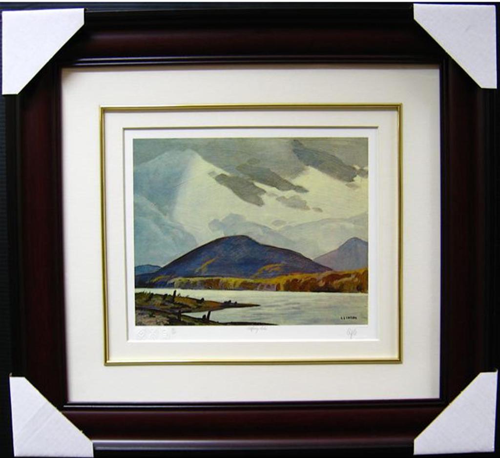 Alfred Joseph (A.J.) Casson (1898-1992) - Halfway Lake; Hills At Baptiste Lake
