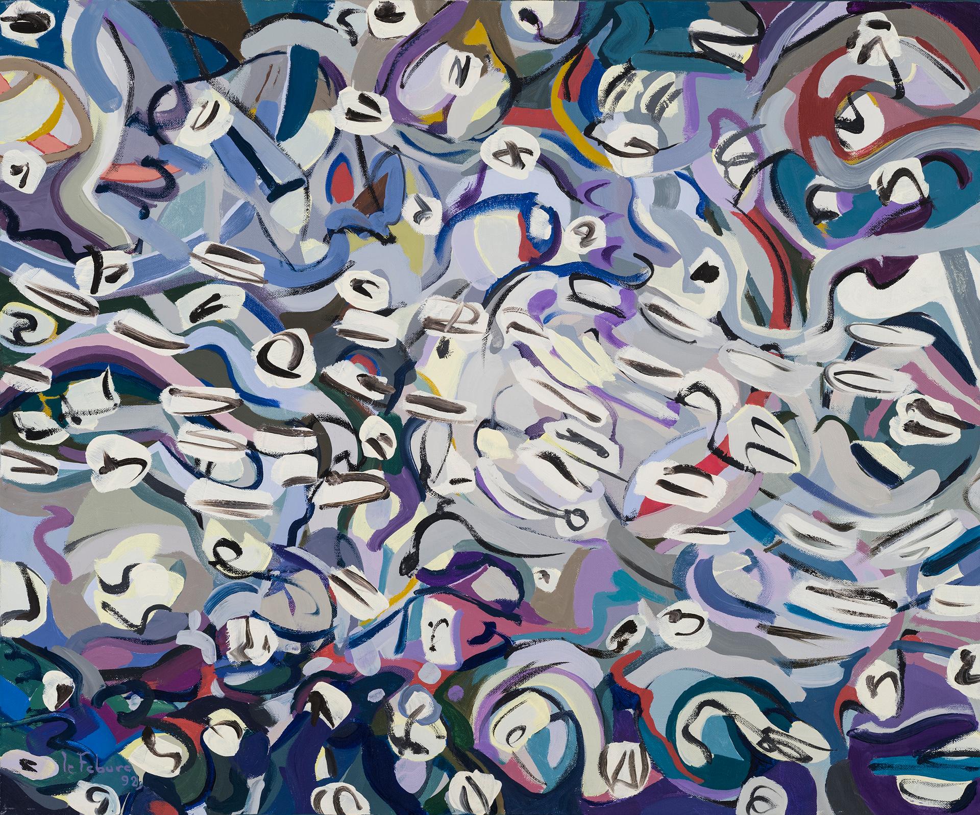 Jean Lefébure (1930-2013) - Indian Rocks Beach, 1992