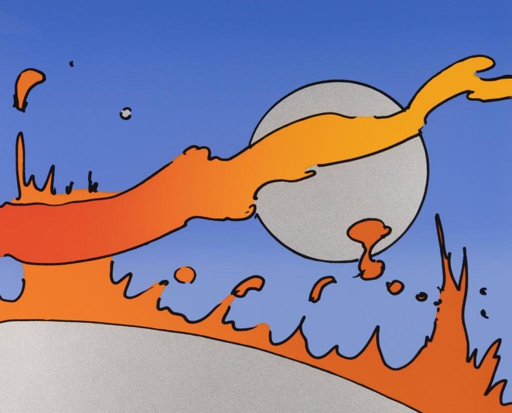 Peter Max (1937) - Close to the Sun