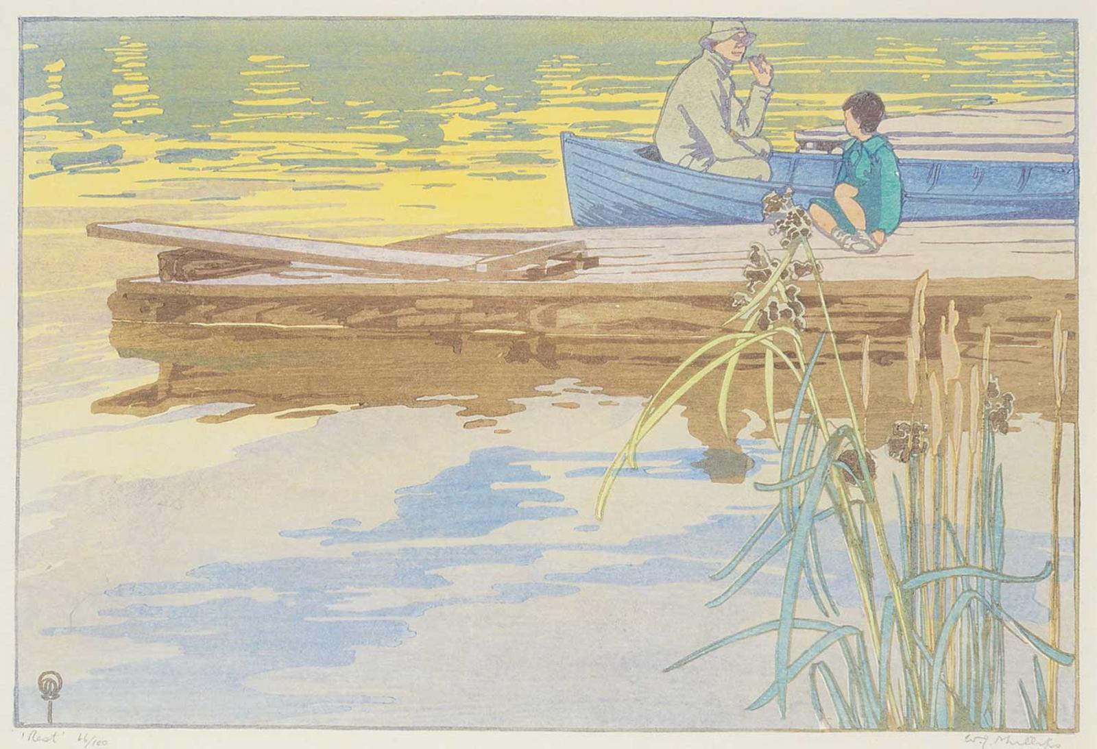 Walter Joseph (W.J.) Phillips (1884-1963) - Rest #66/100