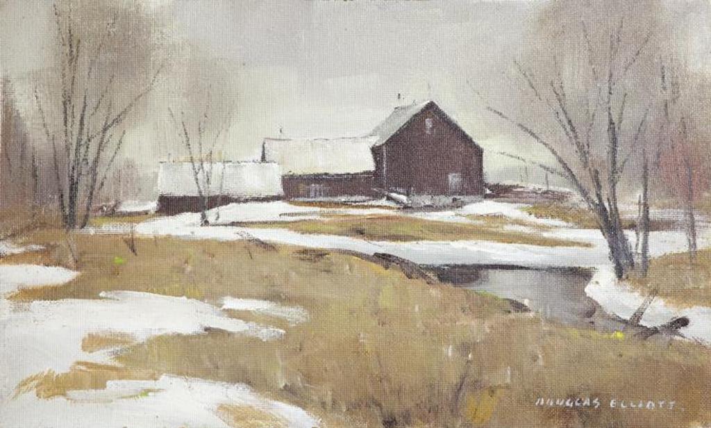 Douglas Ferfguson Elliott (1916-2012) - Patterns Near Minesing