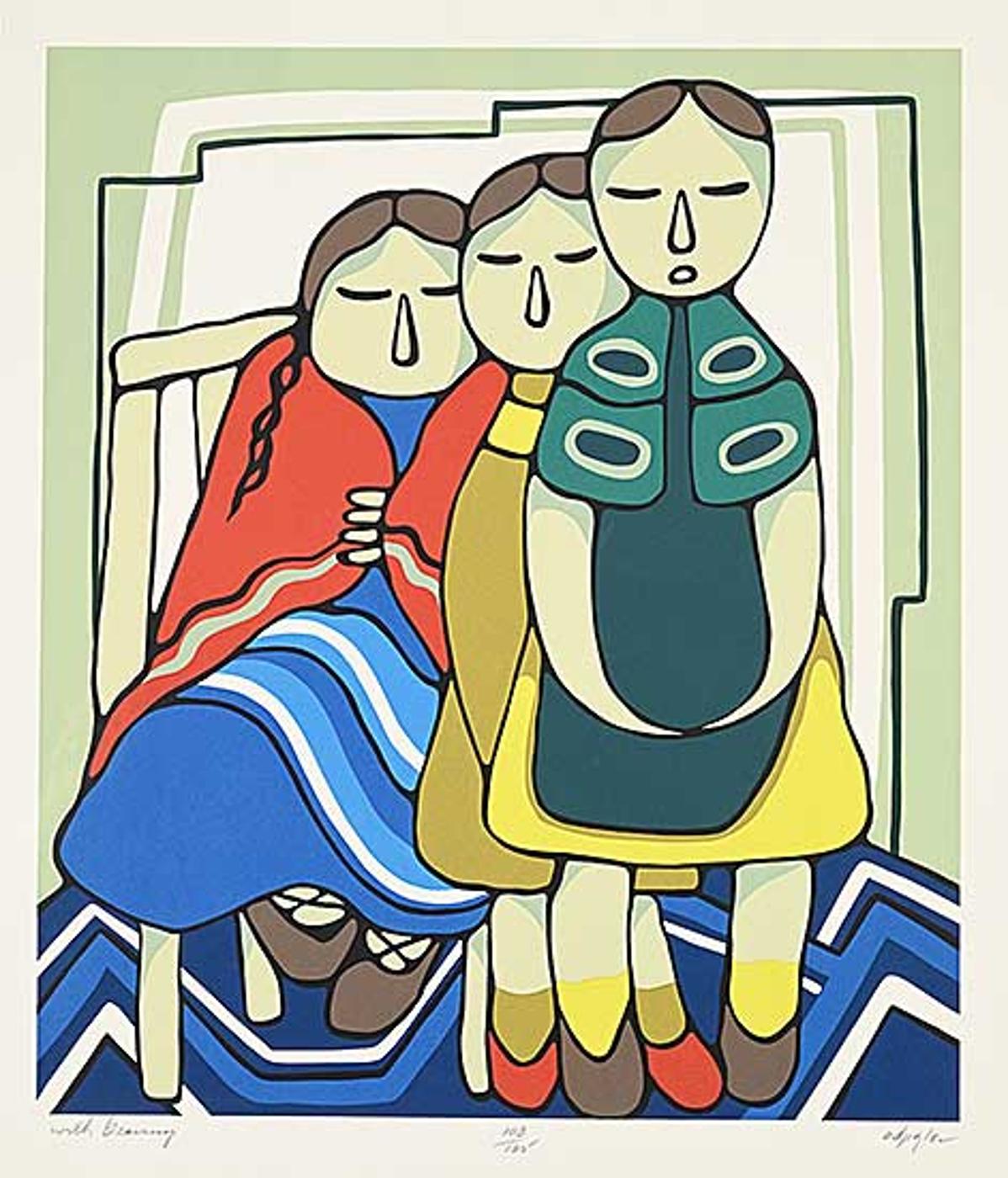 Daphne Odjig (1919-2016) - With Granny #103/125