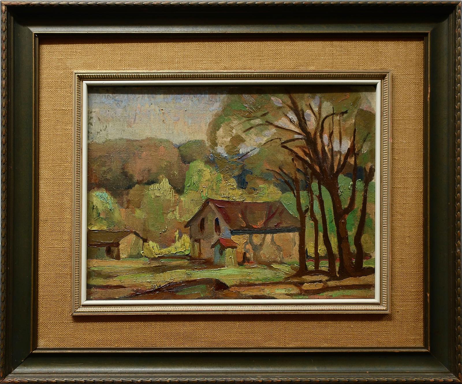 John (Jack) Martin (1904-1965) - Untitled (Ontario Barn)