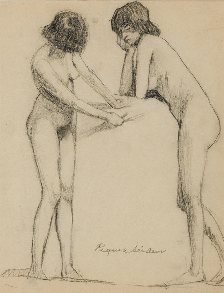 Regina Seiden (1897-1991) - Two Women