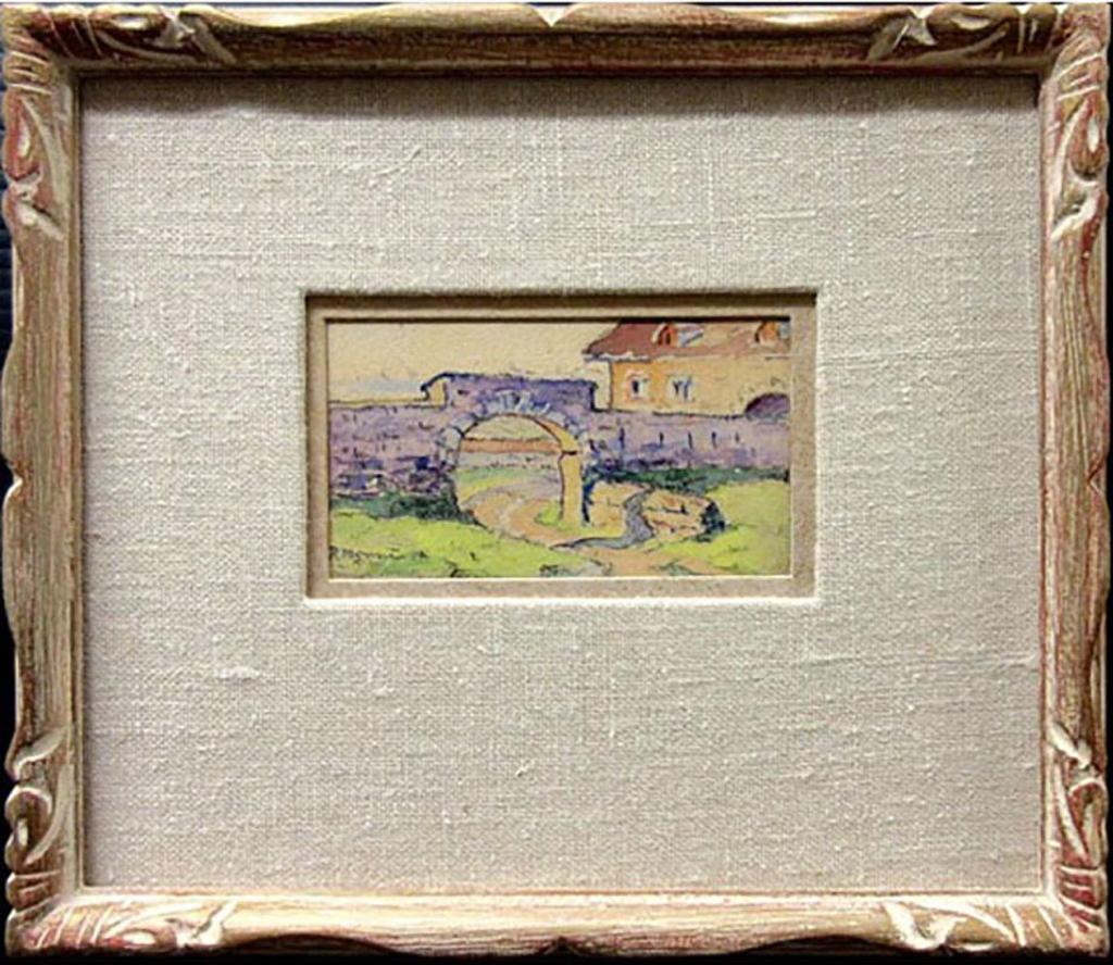 Rita Mount (1888-1967) - Les Casernes Ile Ste Helene